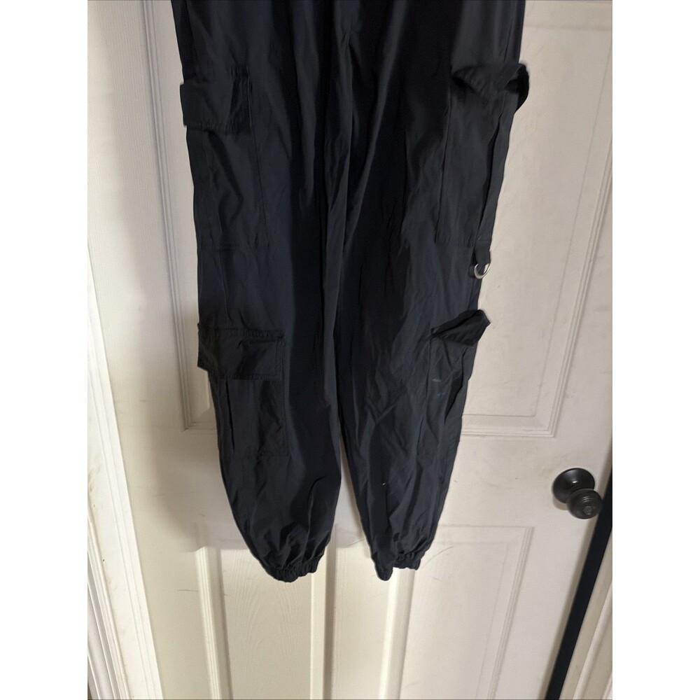 We Wore What Pants Womens Size Medium Black Cargo Jogger
